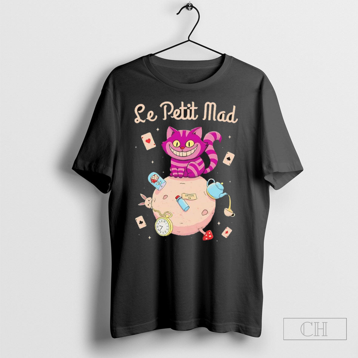 Official Cheshire Cat Alice In Wonderland Le Petit - Adult & Kids T-Shirts, Sweatshirts & Hoodies apparel design preview 1