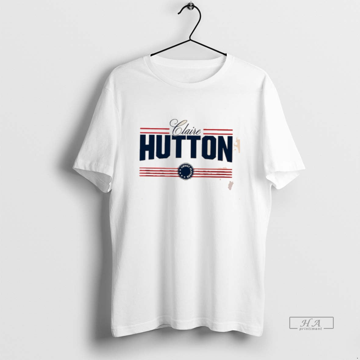 Official Claire Hutton Uswnt Players Stars Stripes - Adult & Kids T-Shirts, Sweatshirts & Hoodies apparel design preview 1