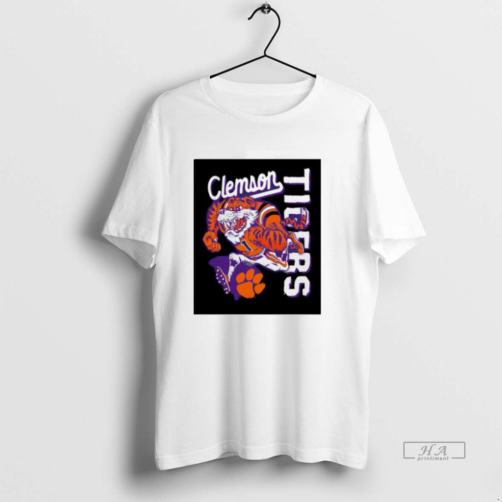 Official Clemson Tigers Mascot Running 26 - Adult & Kids T-Shirts, Sweatshirts & Hoodies apparel design preview 1