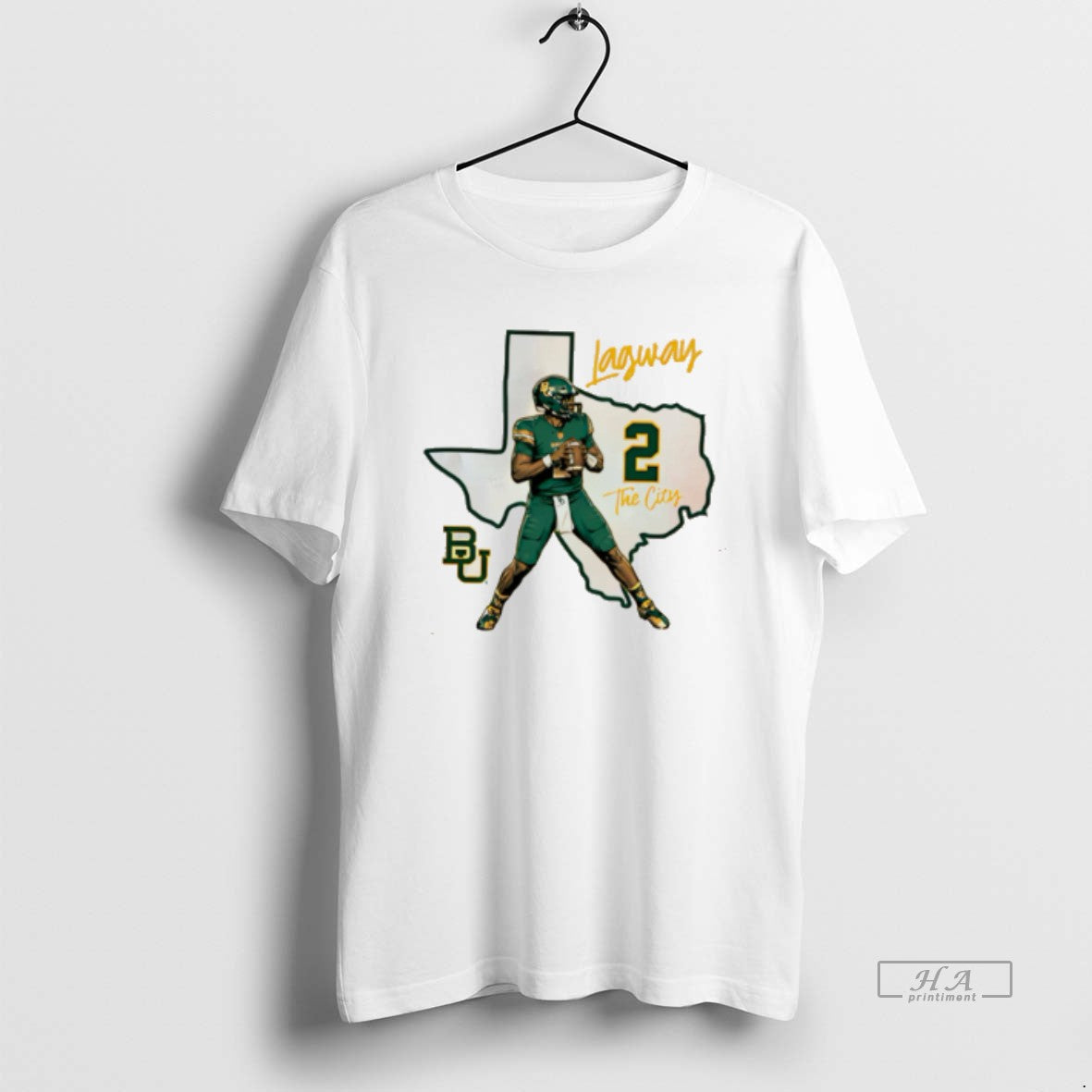 Official Dj Lagway Baylor Bears Ncaa The City - Adult & Kids T-Shirts, Sweatshirts & Hoodies apparel design preview 1
