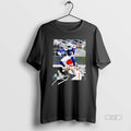 Official Dallas Cowboys George Pickens Jumping - Adult & Kids T-Shirts, Sweatshirts & Hoodies apparel design preview 1