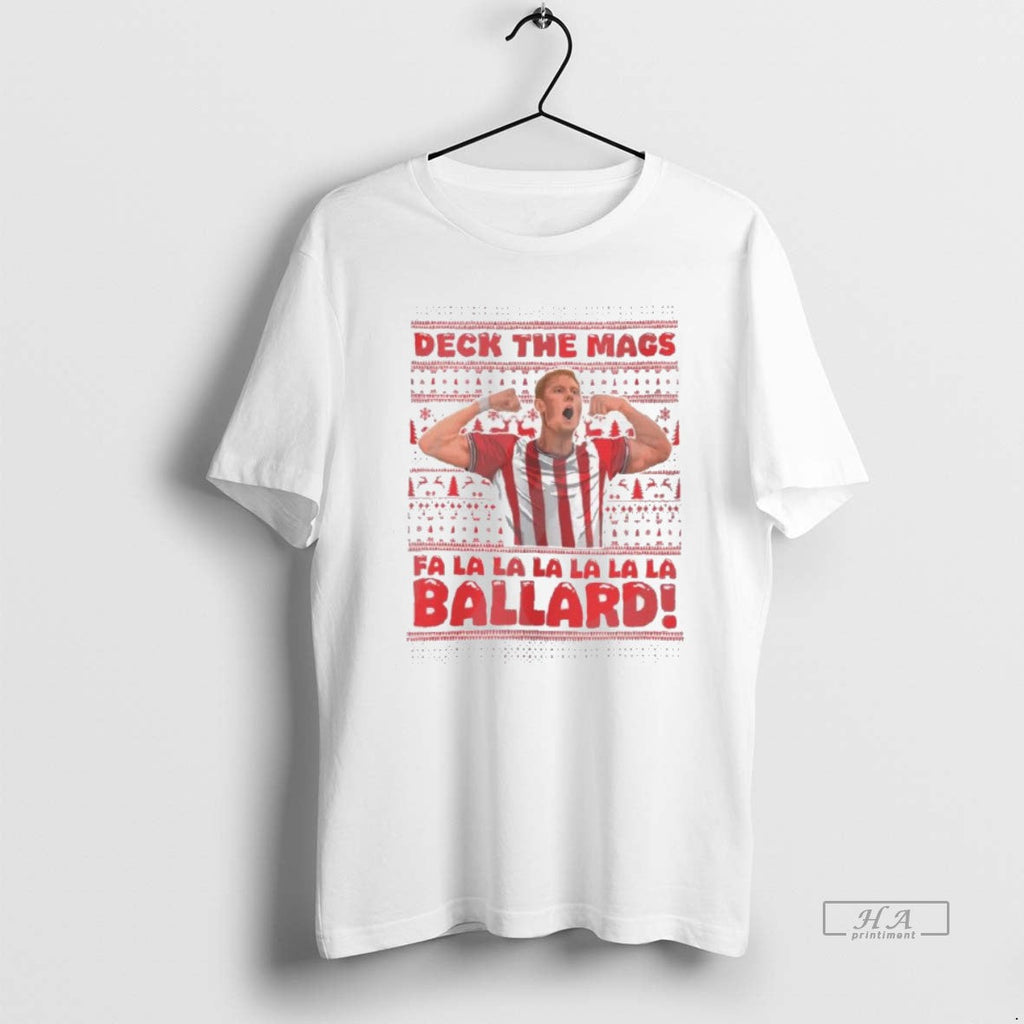 Official Dan Ballard Deck Halls Ugly Sweat - Adult & Kids T-Shirts, Sweatshirts & Hoodies apparel design preview 1