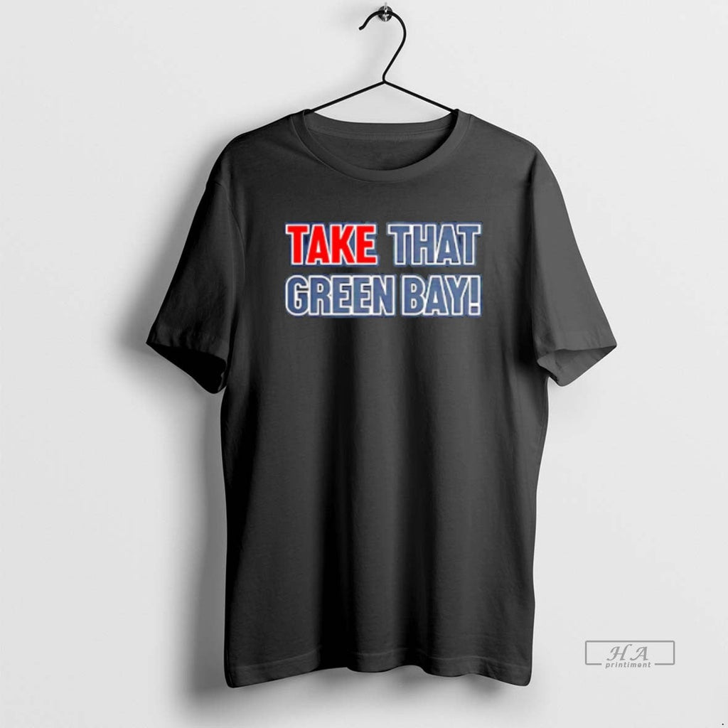 Official David Kaplan Take That Green Bay - Adult & Kids T-Shirts, Sweatshirts & Hoodies apparel design preview 1