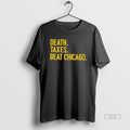 Official Death Taxes Beat Chicago - Adult & Kids T-Shirts, Sweatshirts & Hoodies apparel design preview 1