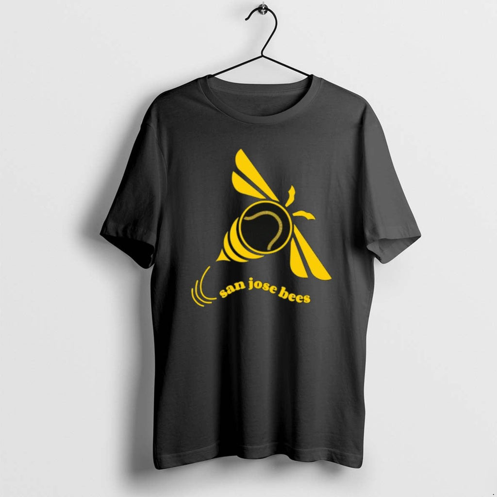 Official Defunct San Jose Bees Baseball - Adult & Kids T-Shirts, Sweatshirts & Hoodies apparel design preview 1