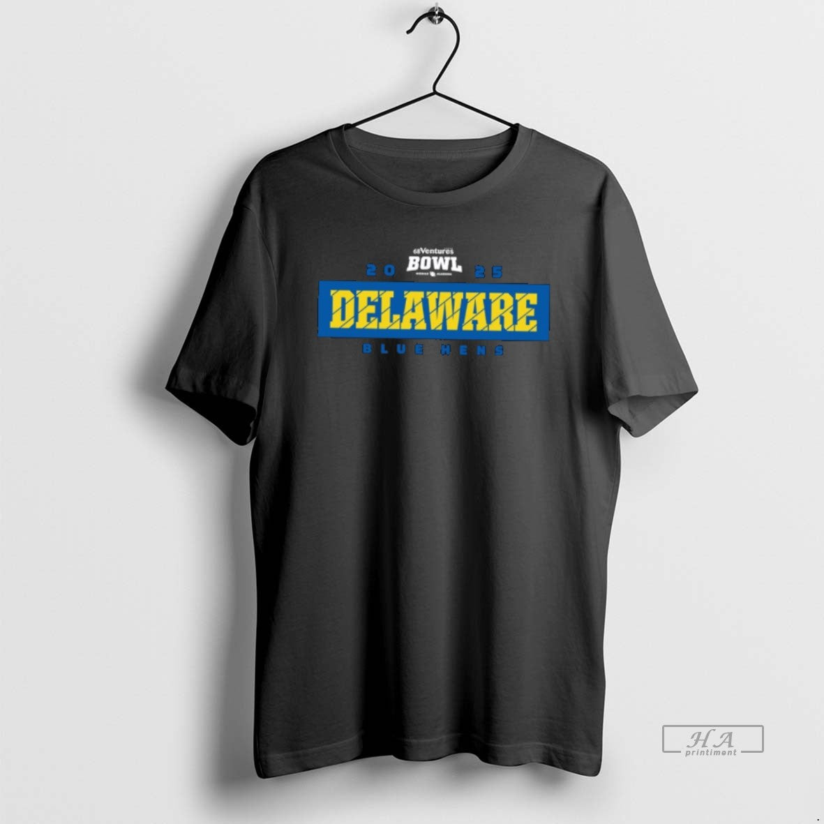 Official Delaware Blue Hens 2025 68 Ventures Bowl - Adult & Kids T-Shirts, Sweatshirts & Hoodies apparel design preview 1