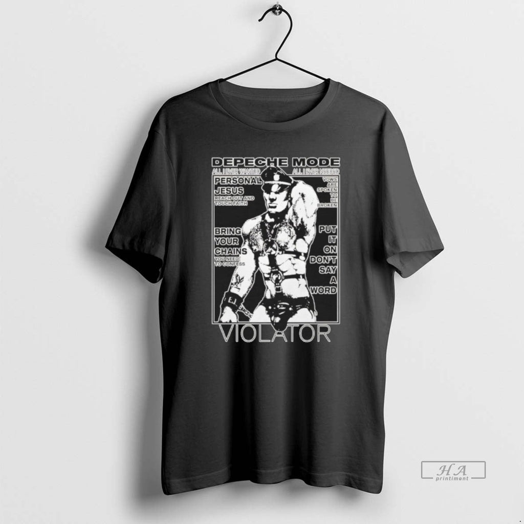 Official Depeche Mode Violator All I Ever Wanted - Adult & Kids T-Shirts, Sweatshirts & Hoodies apparel design preview 1