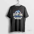 Official Detroit Lions Built Grit Motor City Football - Adult & Kids T-Shirts, Sweatshirts & Hoodies apparel design preview 1