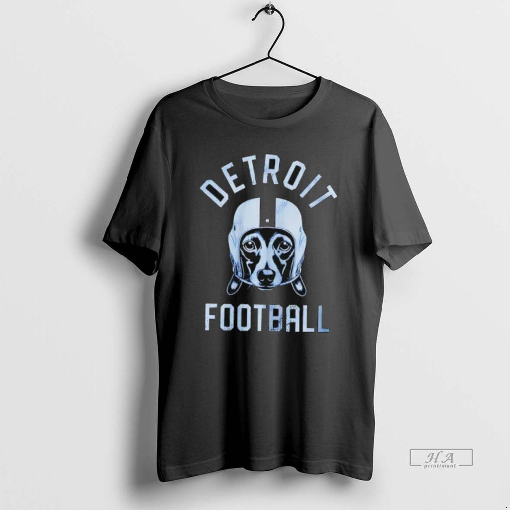 Official Detroit Lions Football Dachshund - Adult & Kids T-Shirts, Sweatshirts & Hoodies apparel design preview 1