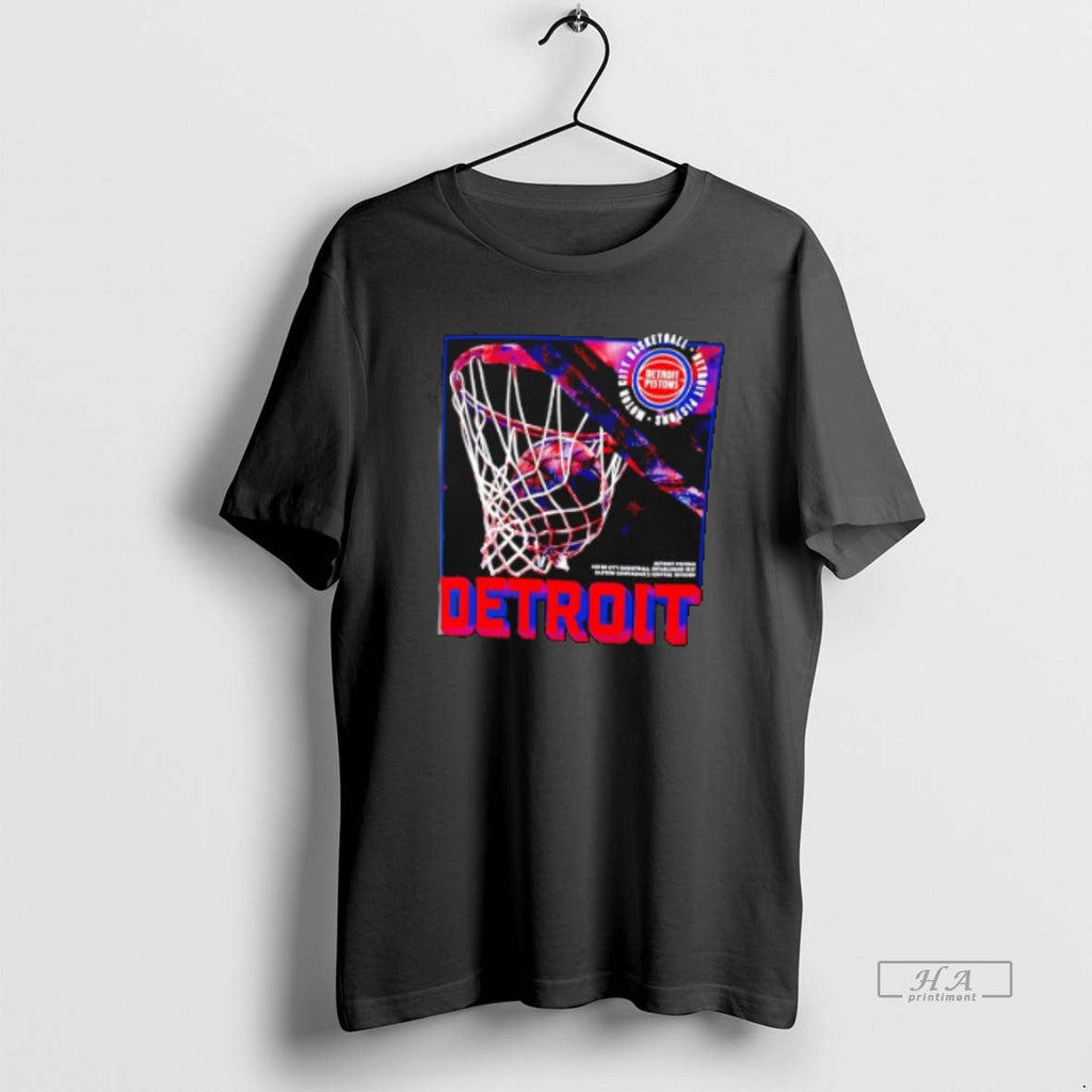 Official Detroit Pistons Chrome Legacy 2026 - Adult & Kids T-Shirts, Sweatshirts & Hoodies apparel design preview 1