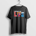 Official Detroit Life Sports Teams Tigers Lions Red - Adult & Kids T-Shirts, Sweatshirts & Hoodies apparel design preview 1