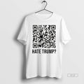 Official Donald Trump Qr Hate - Adult & Kids T-Shirts, Sweatshirts & Hoodies apparel design preview 1