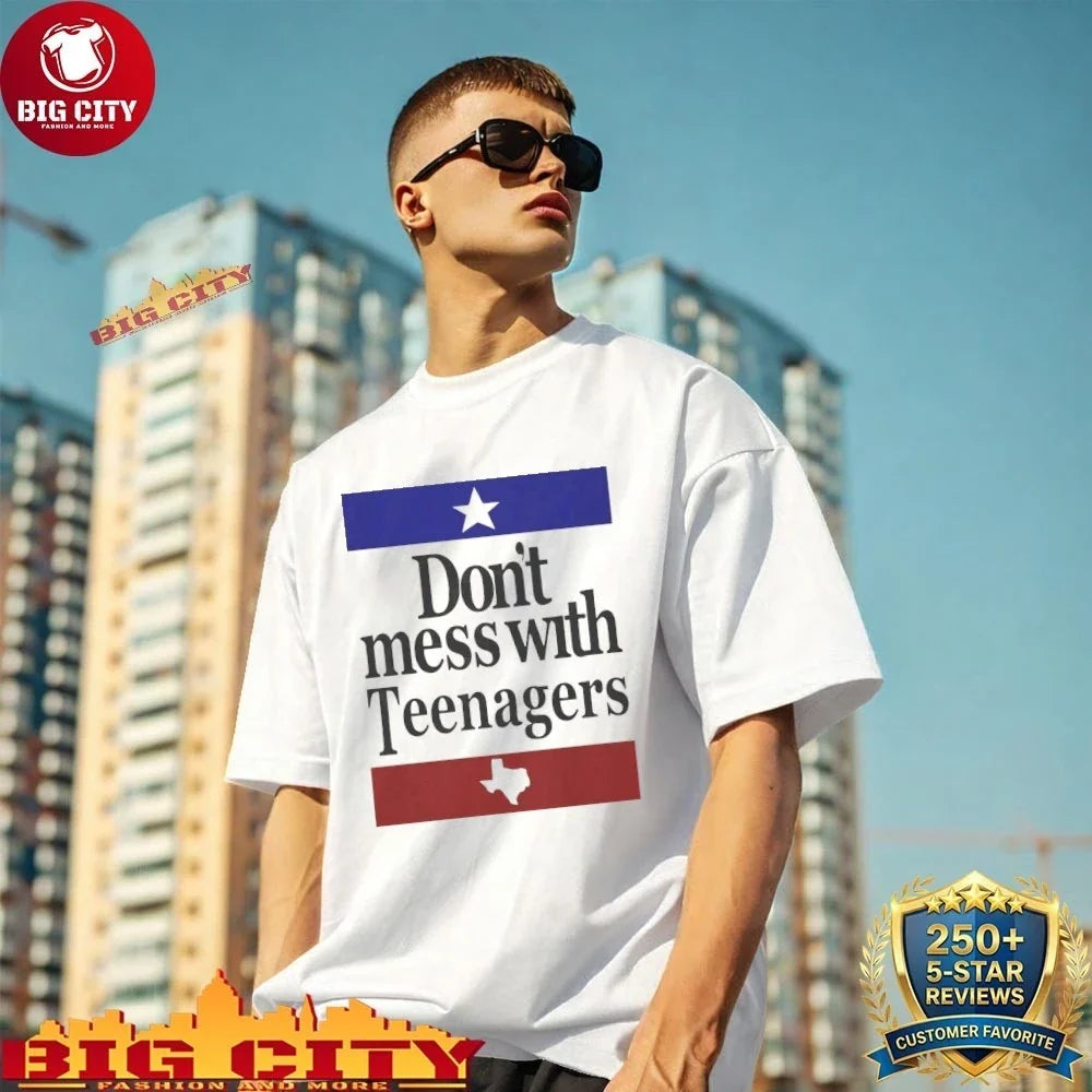 Official Don’t Mess With Teenagers - Adult & Kids T-Shirts, Sweatshirts & Hoodies apparel design preview 1