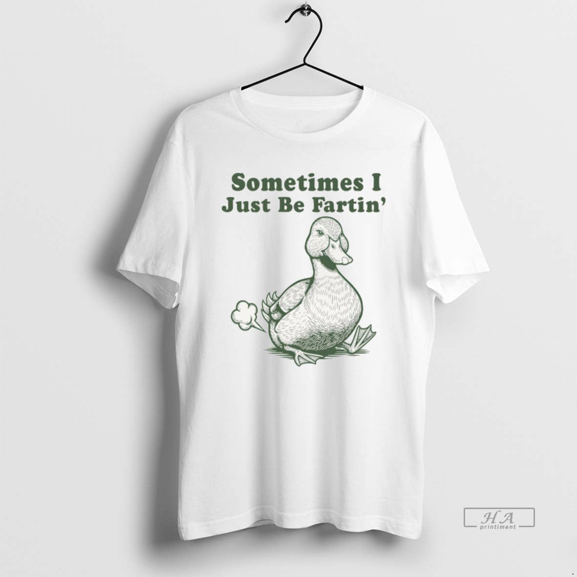 Official Duck Sometimes I Just Be Fartin - Adult & Kids T-Shirts, Sweatshirts & Hoodies apparel design preview 1