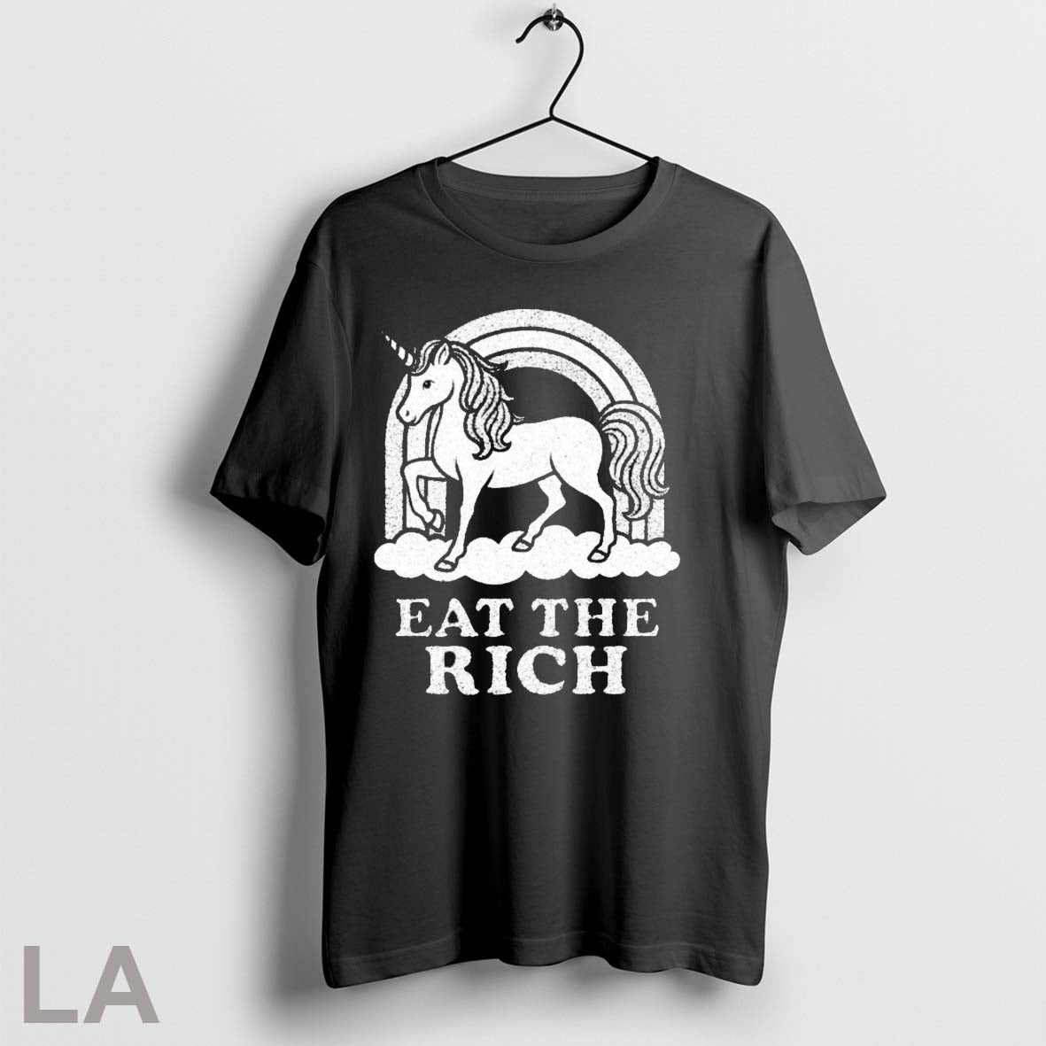 Official Eat The Rich Unicorn - Adult & Kids T-Shirts, Sweatshirts & Hoodies apparel design preview 1