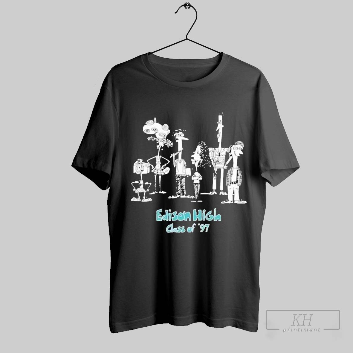 Official Edison High Class Of 97 - Adult & Kids T-Shirts, Sweatshirts & Hoodies apparel design preview 1