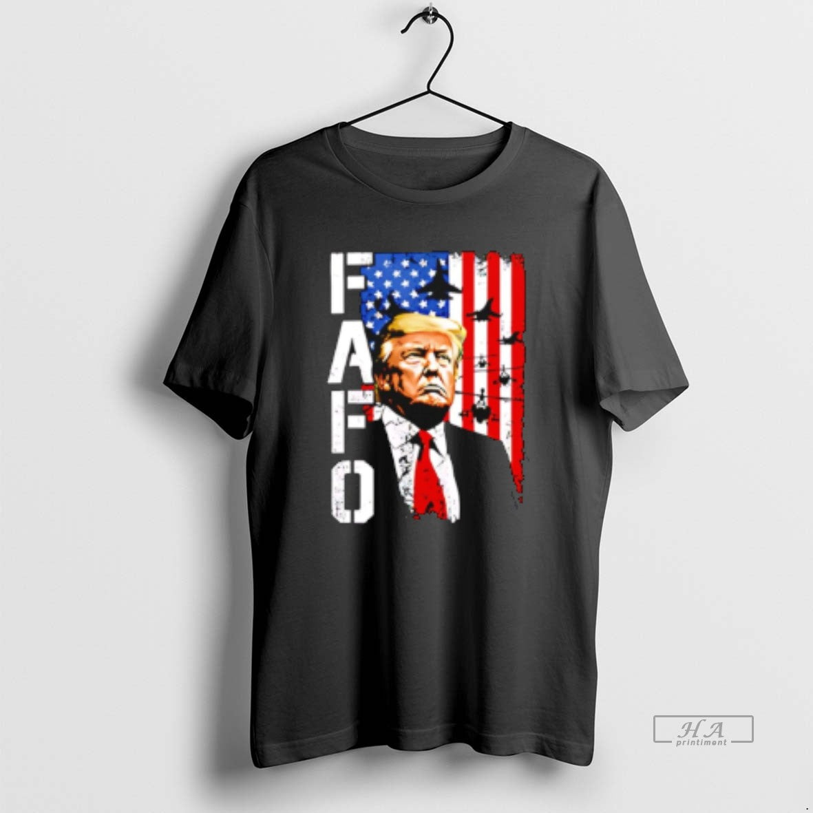 Official Fafo Trump Jets Usa Flag - Adult & Kids T-Shirts, Sweatshirts & Hoodies apparel design preview 1