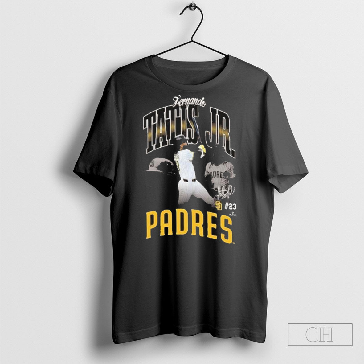 Official Fernando Tatis Jr San Diego Padres Triple - Adult & Kids T-Shirts, Sweatshirts & Hoodies apparel design preview 1