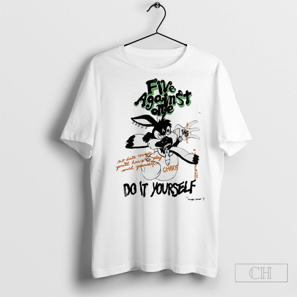 Official Five Against One Do It Yourself - Adult & Kids T-Shirts, Sweatshirts & Hoodies apparel design preview 1
