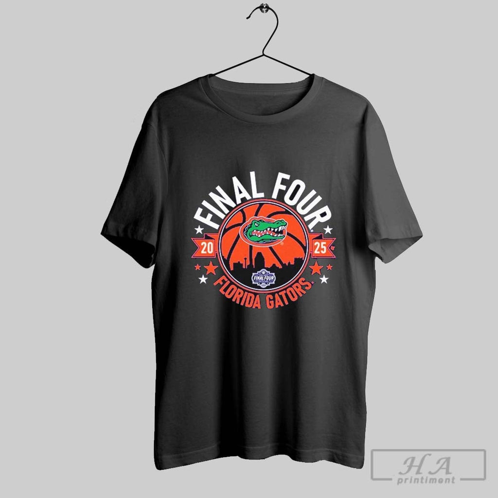 Official Florida Gators Basketball 2025 Final Four - Adult & Kids T-Shirts, Sweatshirts & Hoodies apparel design preview 1