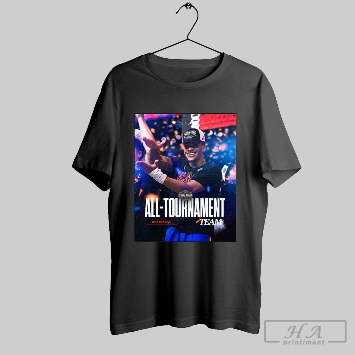 Official Florida Gators Will Richard All Tournament - Adult & Kids T-Shirts, Sweatshirts & Hoodies apparel design preview 1