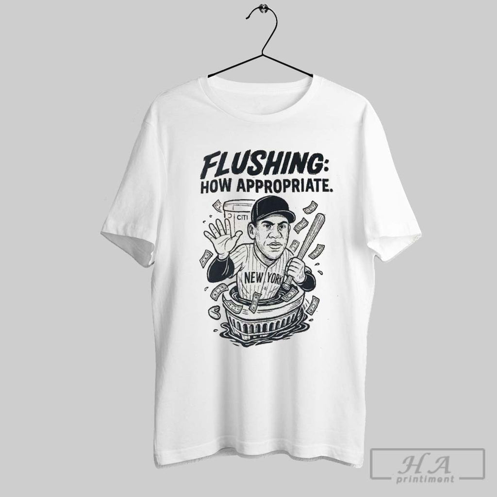 Official Flushing How Appropriate Juan Soto New York - Adult & Kids T-Shirts, Sweatshirts & Hoodies apparel design preview 1