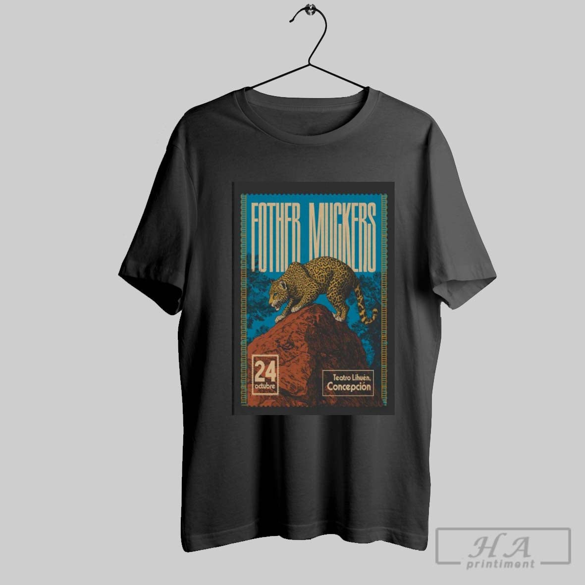 Official Fother Muckers October 24 2025 Teatro Lihuen - Adult & Kids T-Shirts, Sweatshirts & Hoodies apparel design preview 1