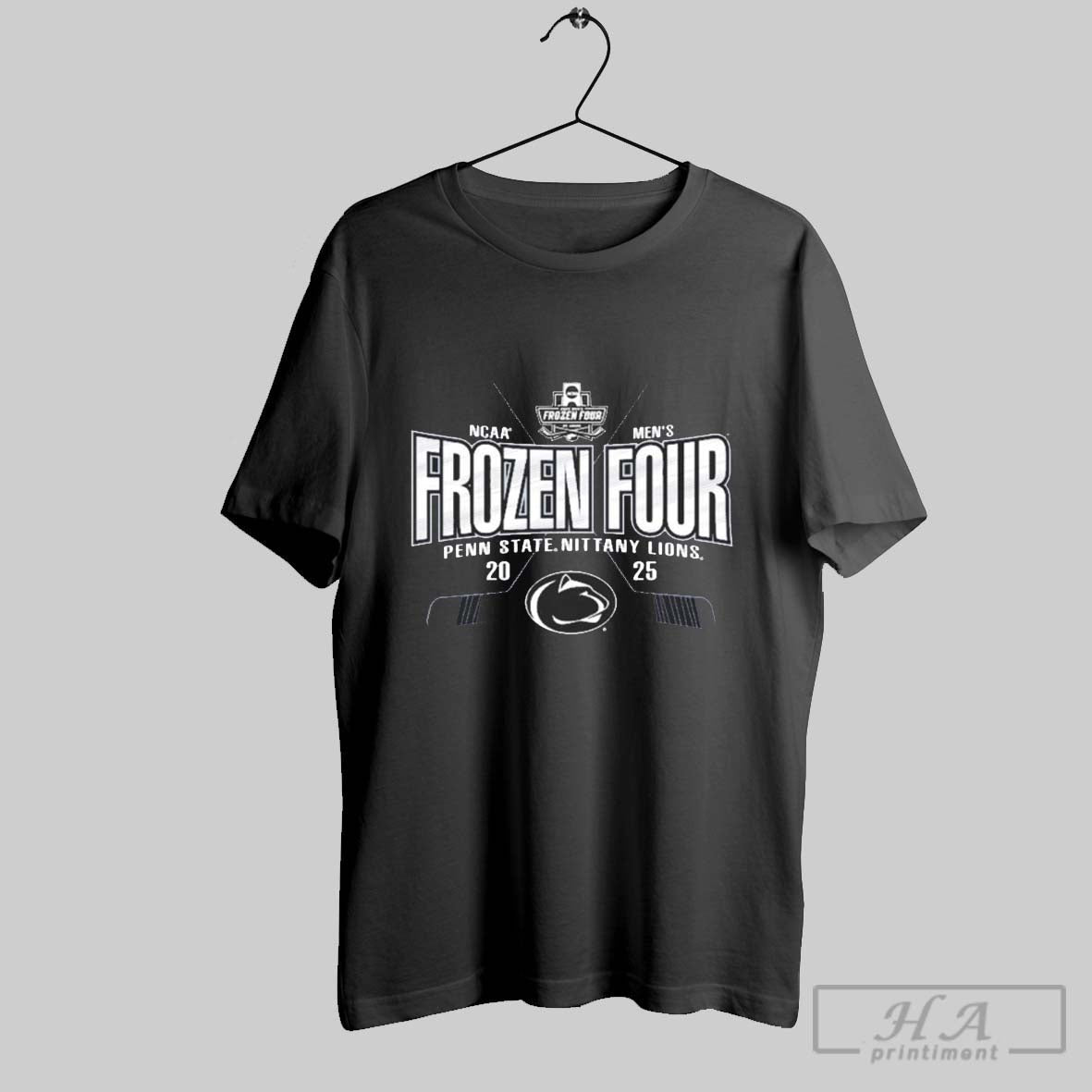 Official Frozen Four Penn State Nittany Lions 2025 - Adult & Kids T-Shirts, Sweatshirts & Hoodies apparel design preview 1