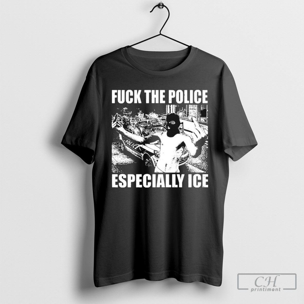 Official Fuck The Police Especially Ice Anti Fascist - Adult & Kids T-Shirts, Sweatshirts & Hoodies apparel design preview 1