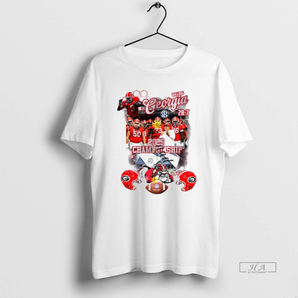 Official Georgia Bulldogs Football 2025 Sec - Adult & Kids T-Shirts, Sweatshirts & Hoodies apparel design preview 1