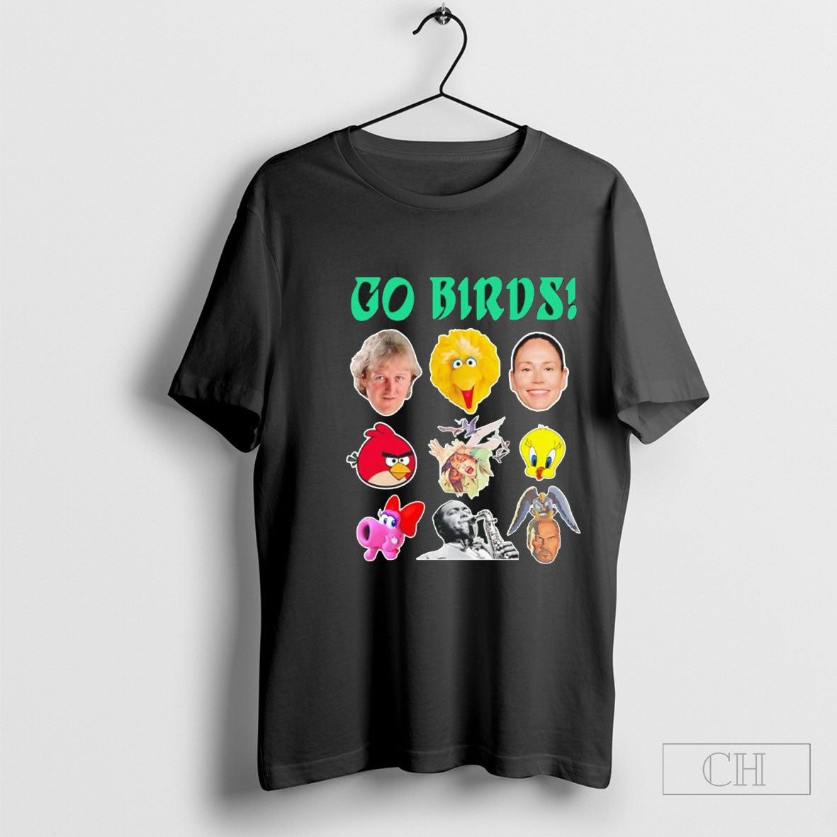 Official Go Birds Mashup Graphic - Adult & Kids T-Shirts, Sweatshirts & Hoodies apparel design preview 1