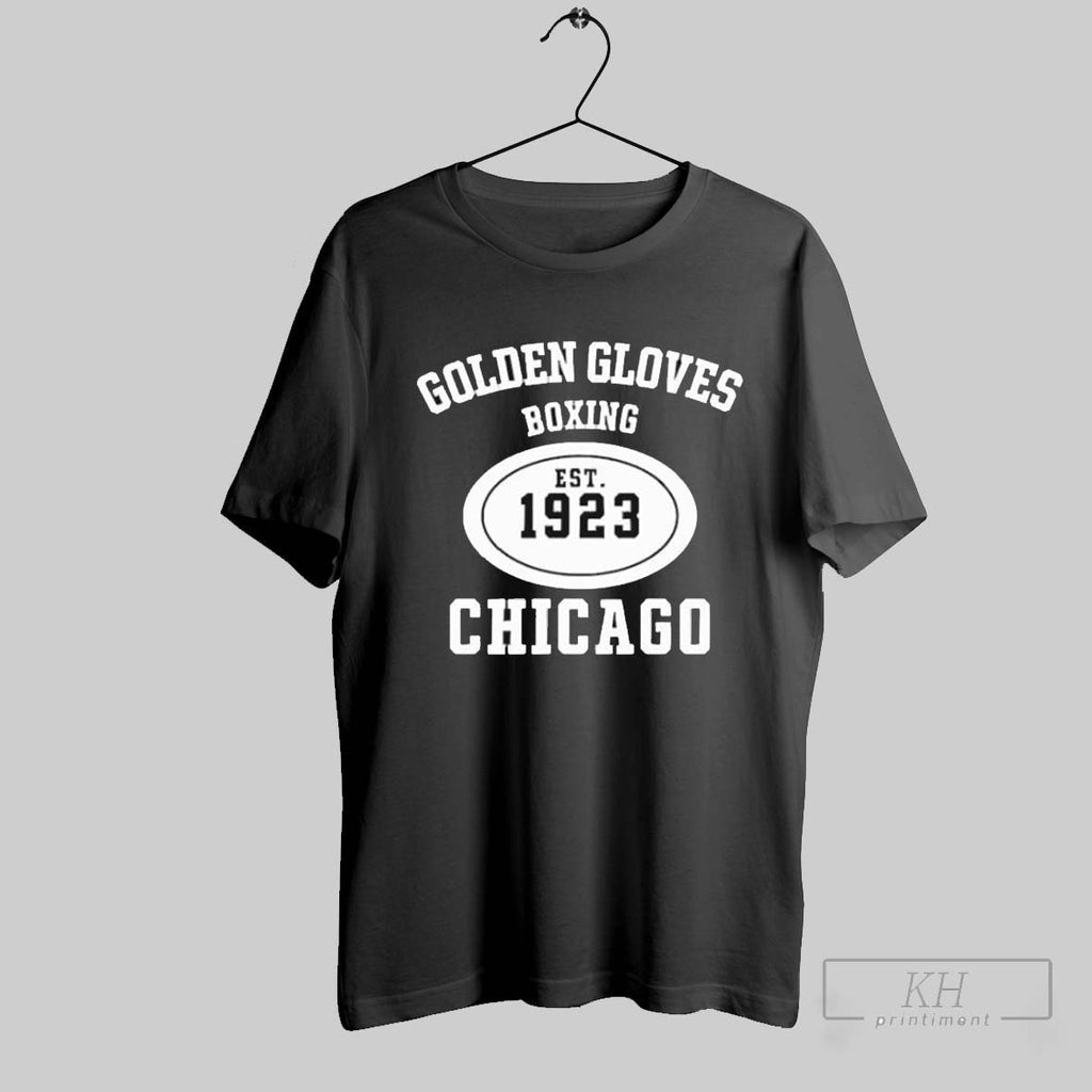 Official Golden Gloves Boxing Chicago 1923 - Adult & Kids T-Shirts, Sweatshirts & Hoodies apparel design preview 1