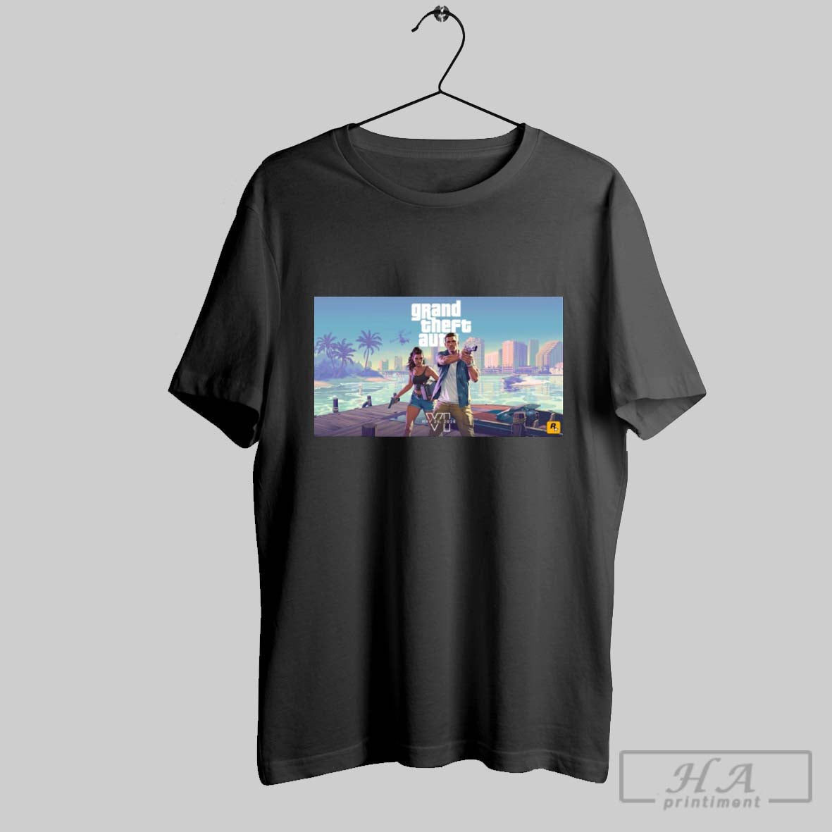 Official Grand Theft Auto Gta 6 Releasing On May 26 - Adult & Kids T-Shirts, Sweatshirts & Hoodies apparel design preview 1
