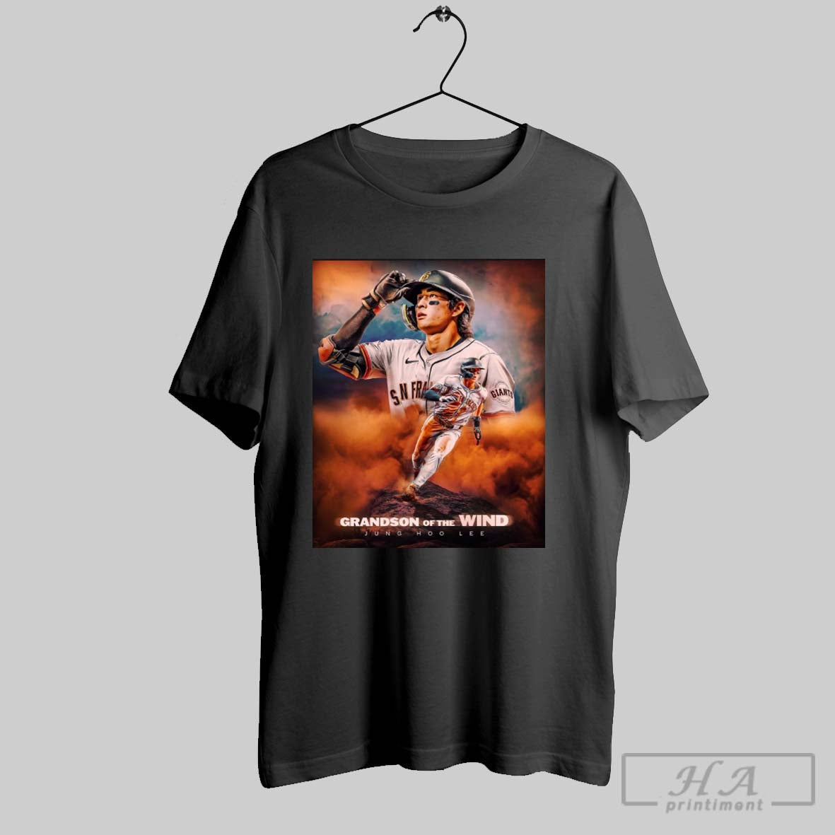 Official Grandson Of The Wind Jung Hoo Lee San - Adult & Kids T-Shirts, Sweatshirts & Hoodies apparel design preview 1