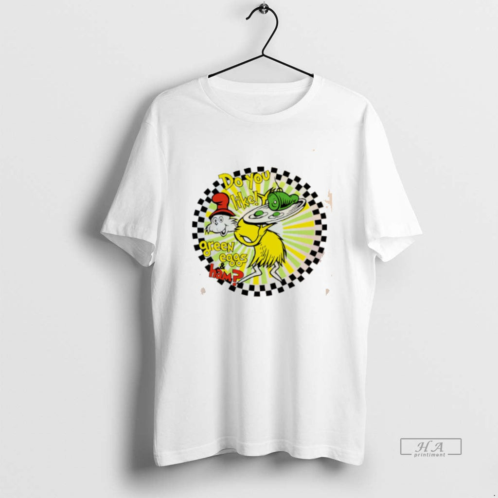 Official Green Eggs And Ham I Do So Like Quote - Adult & Kids T-Shirts, Sweatshirts & Hoodies apparel design preview 1