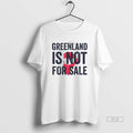 Official Greenland Is Not Sale Map - Adult & Kids T-Shirts, Sweatshirts & Hoodies apparel design preview 1