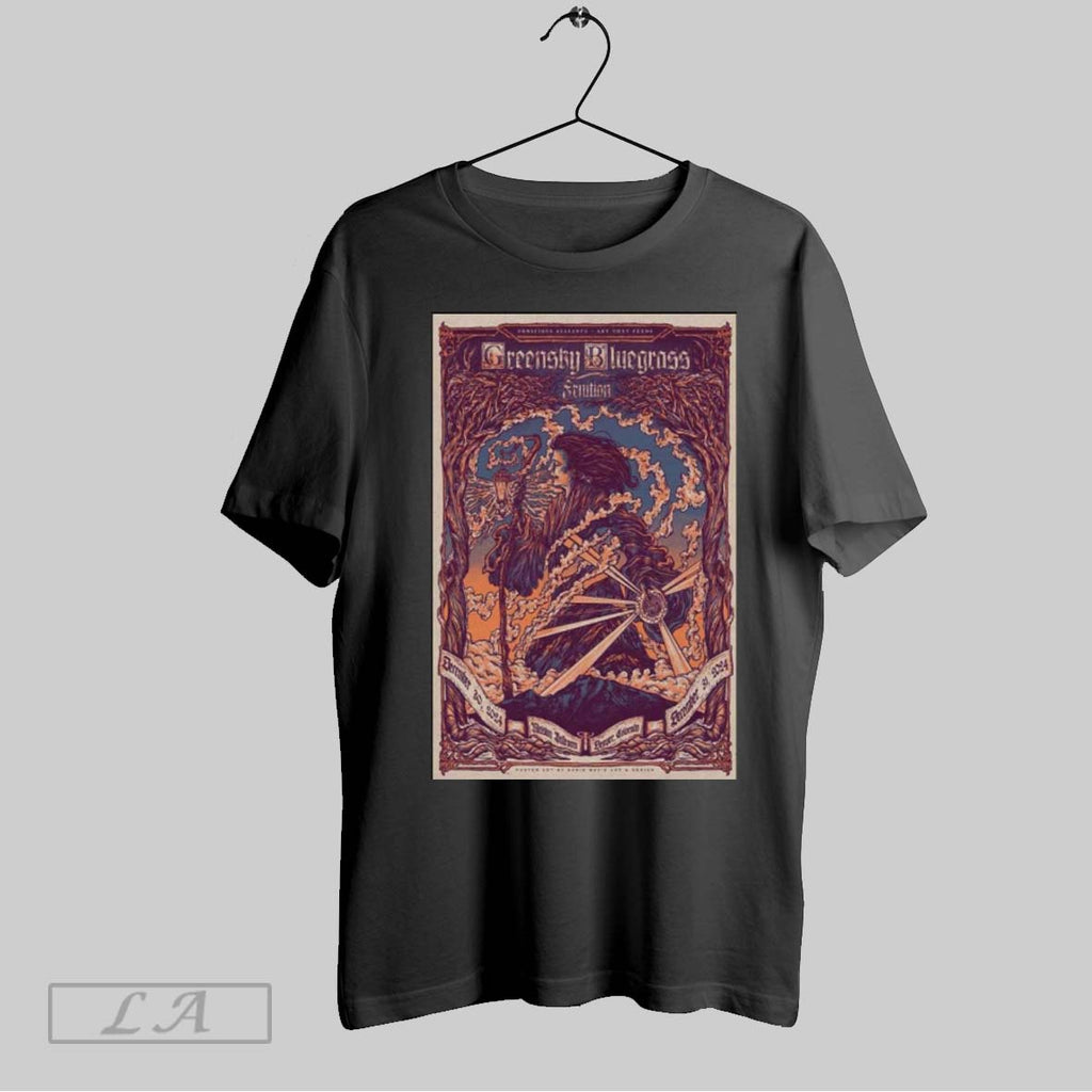 Official Greensky Bluegrass December 30 31 2024 The - Adult & Kids T-Shirts, Sweatshirts & Hoodies apparel design preview 1