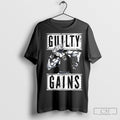 Official Guilty Gains Gym Workout Poster - Adult & Kids T-Shirts, Sweatshirts & Hoodies apparel design preview 1