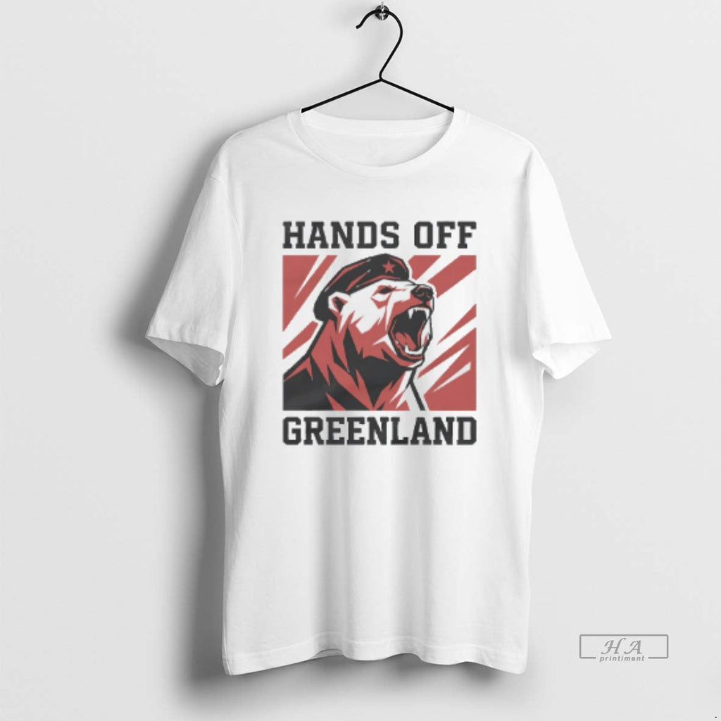 Official Hands Off Greenland Bear Not Sale - Adult & Kids T-Shirts, Sweatshirts & Hoodies apparel design preview 1