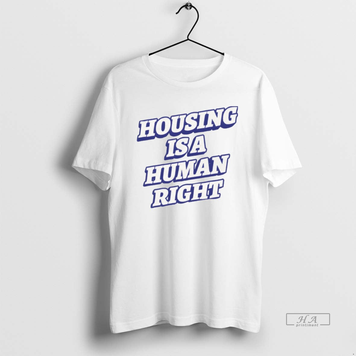 Official Housing Is A Human Right - Adult & Kids T-Shirts, Sweatshirts & Hoodies apparel design preview 1