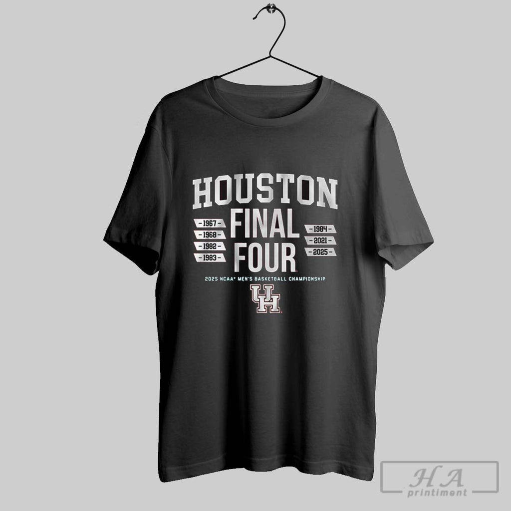Official Houston Cougars 1967 2025 All Time Final - Adult & Kids T-Shirts, Sweatshirts & Hoodies apparel design preview 1