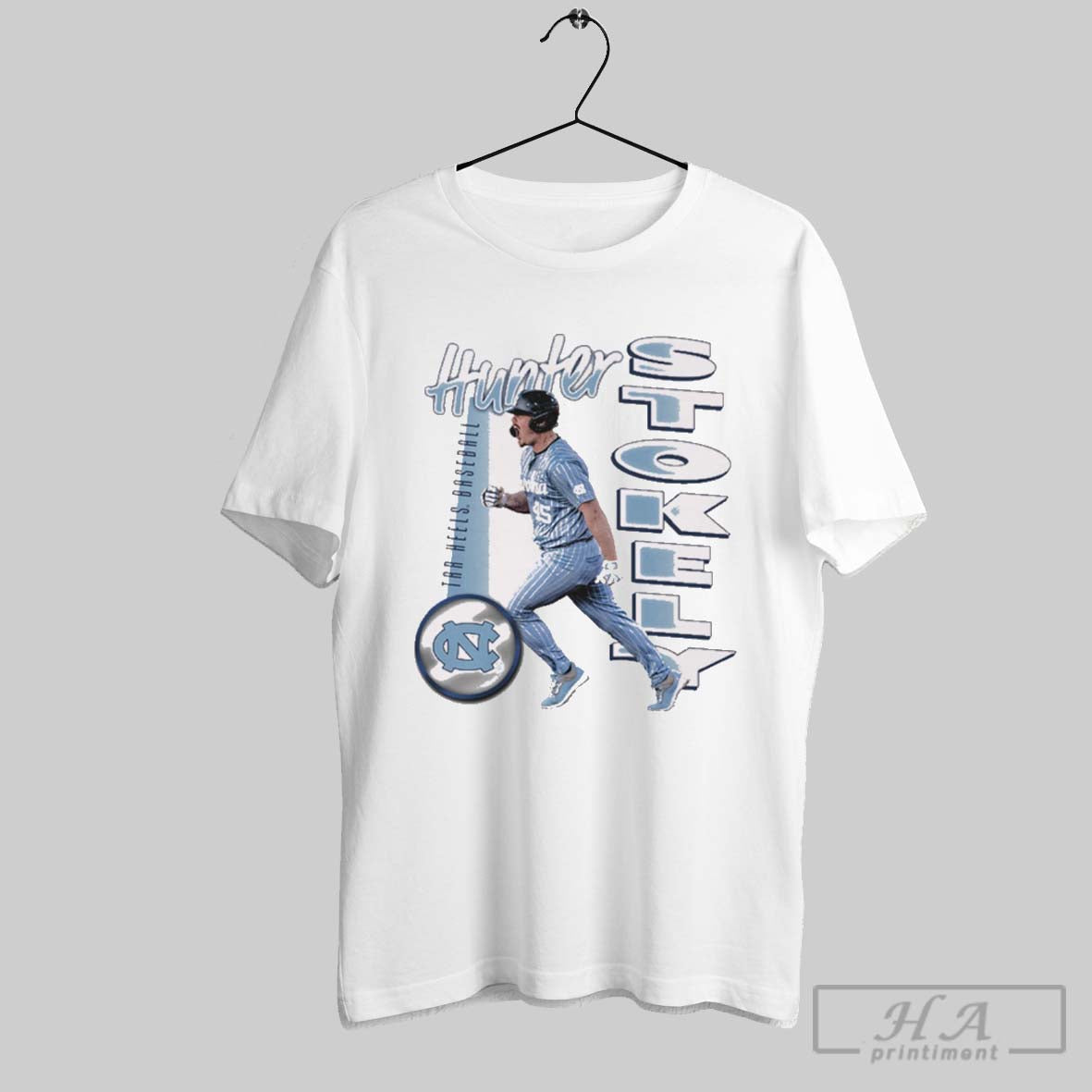 Official Hunter Stokely Illustrated North Carolina - Adult & Kids T-Shirts, Sweatshirts & Hoodies apparel design preview 1