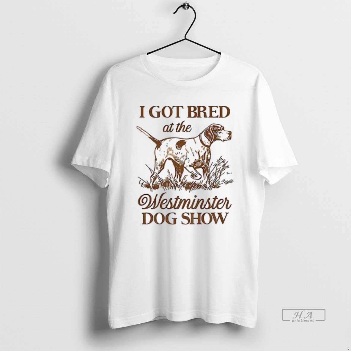 Official I Got Bred At The Westminster Dog Show - Adult & Kids T-Shirts, Sweatshirts & Hoodies apparel design preview 1
