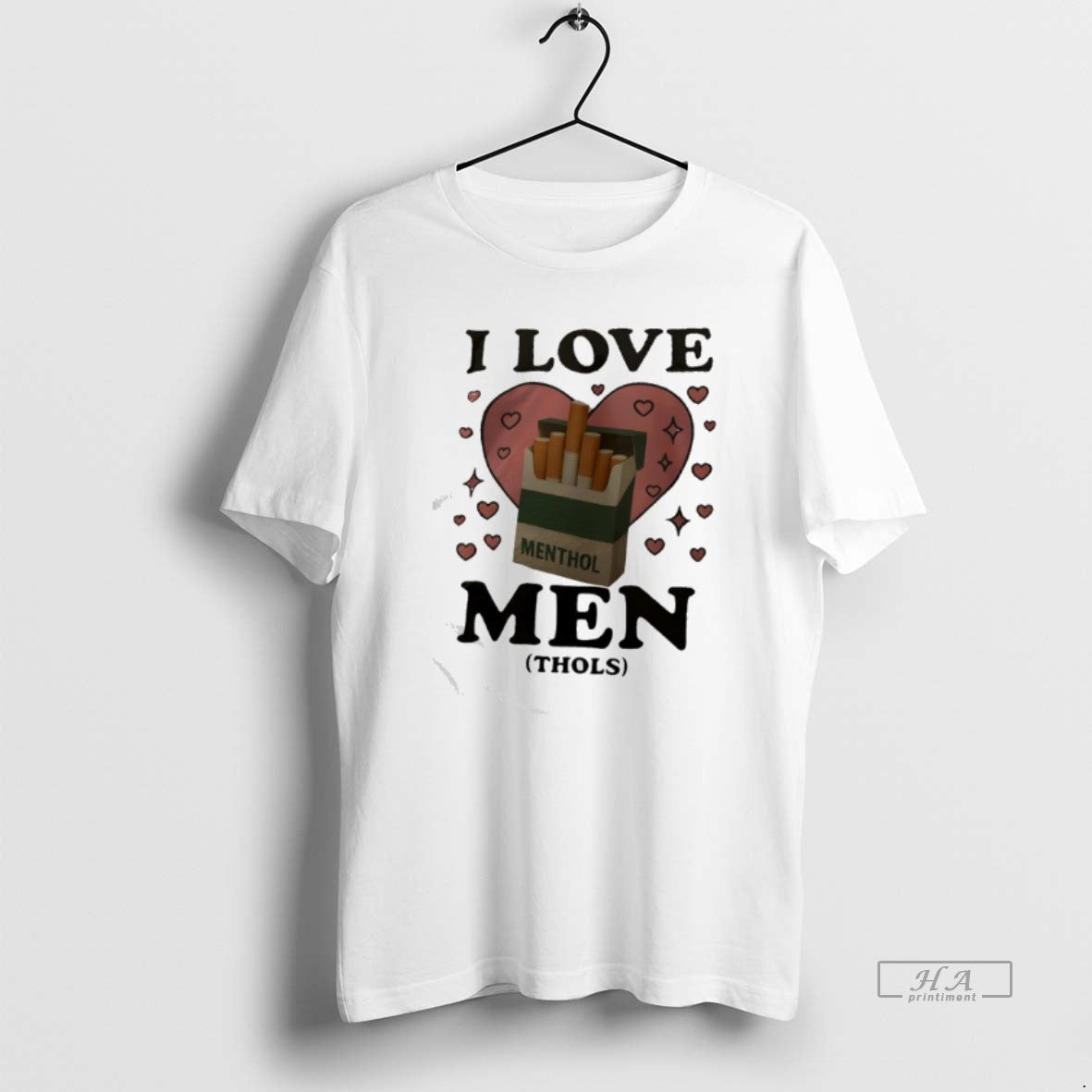 Official I Love Menthol Menthols - Adult & Kids T-Shirts, Sweatshirts & Hoodies apparel design preview 1