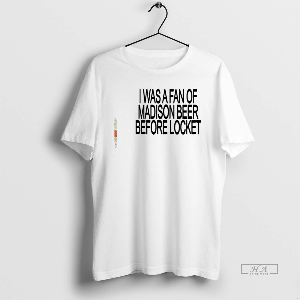 Official I Was Fan Madison Beer Before Locket - Adult & Kids T-Shirts, Sweatshirts & Hoodies apparel design preview 1