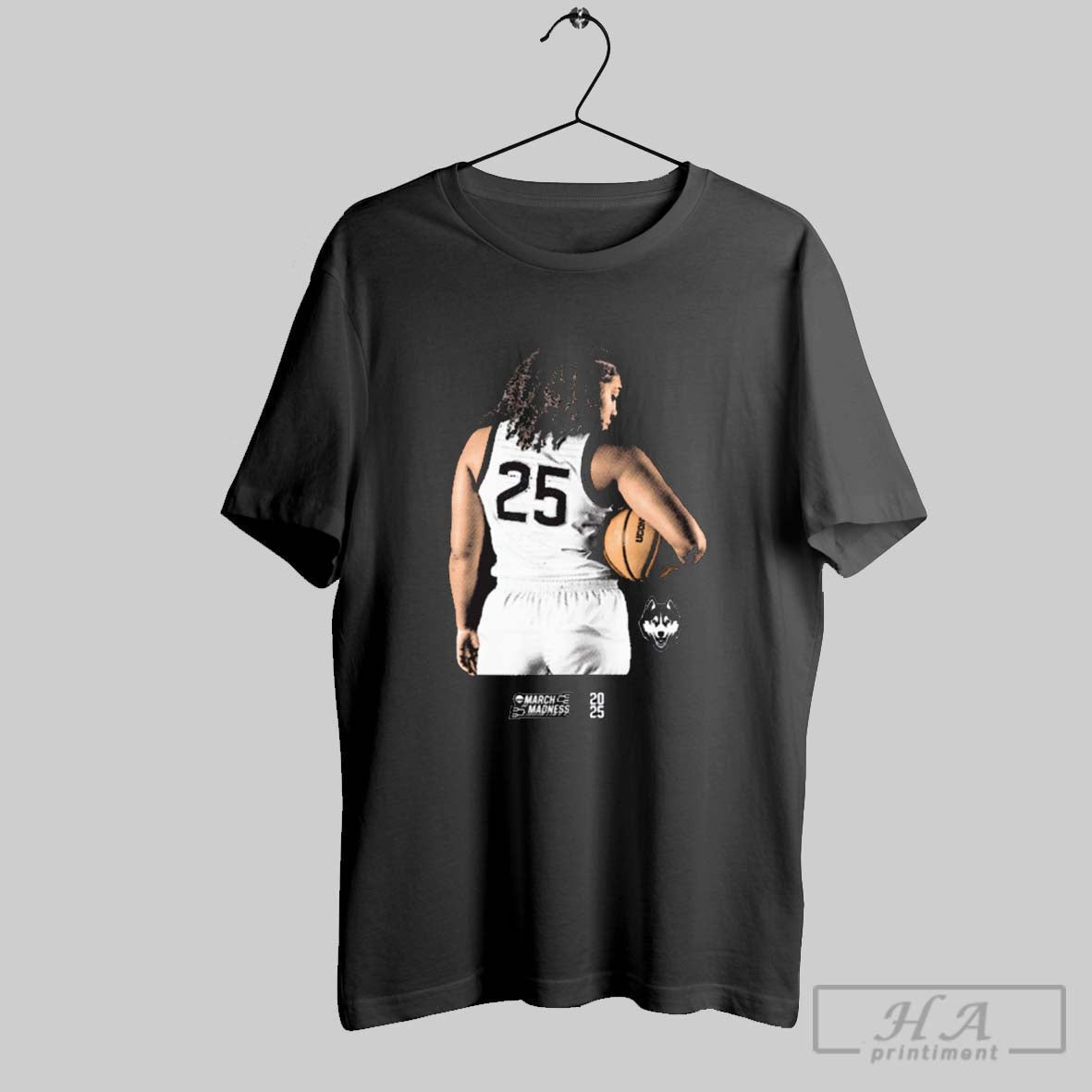 Official Ice Brady Portrait Uconn Huskies Basketball - Adult & Kids T-Shirts, Sweatshirts & Hoodies apparel design preview 1