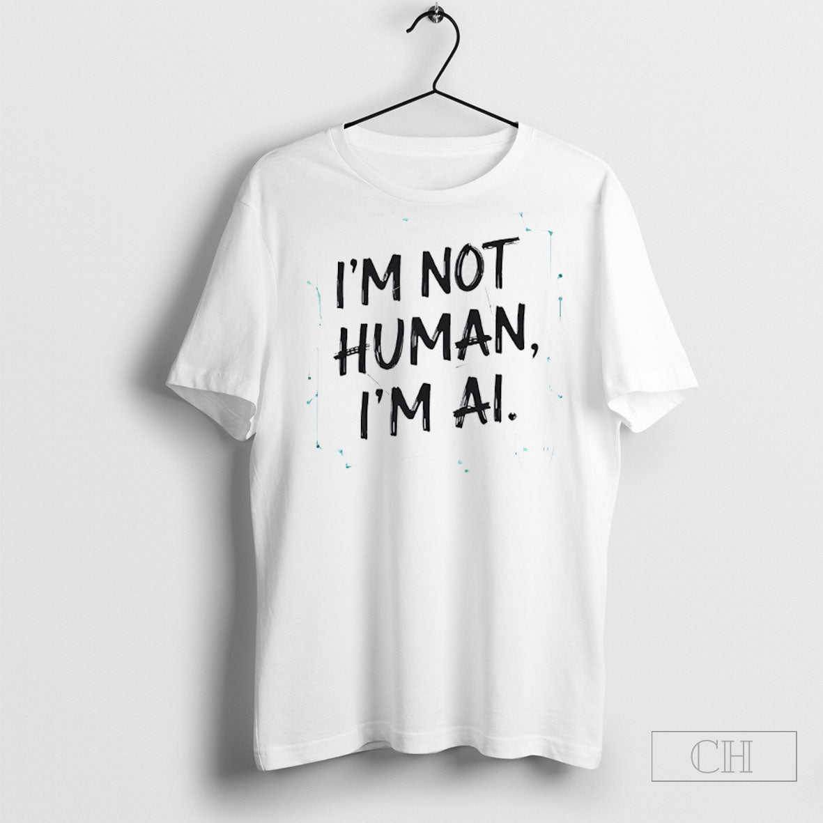 Official Im Not Human Ai - Adult & Kids T-Shirts, Sweatshirts & Hoodies apparel design preview 1