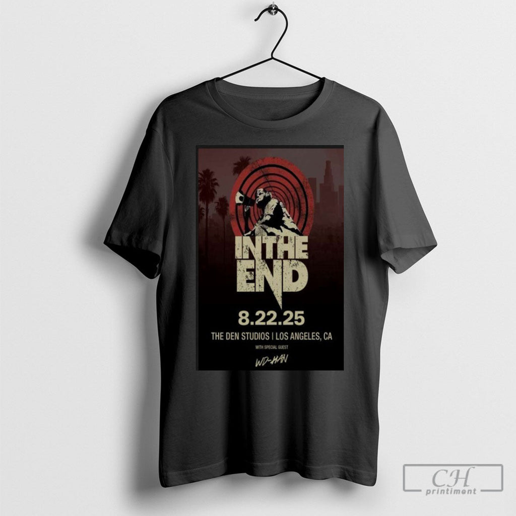 Official In The End Tour 2025 Den Studios Los Angeles - Adult & Kids T-Shirts, Sweatshirts & Hoodies apparel design preview 1