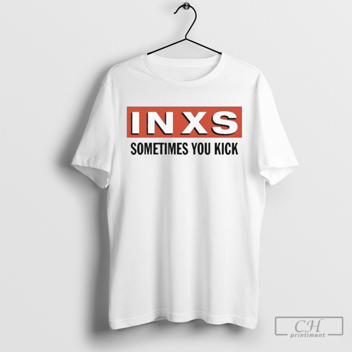Official Inxs Sometimes You Kick - Adult & Kids T-Shirts, Sweatshirts & Hoodies apparel design preview 1