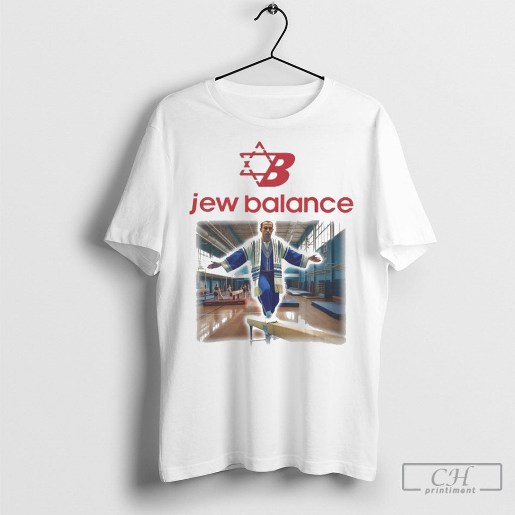 Official Jew Balance - Adult & Kids T-Shirts, Sweatshirts & Hoodies apparel design preview 1